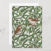 Nachtingales in de olijfboom (Voorkant / Achterkant)