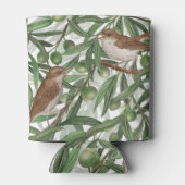 Nachtingales in de olijfboom blikjeskoeler (Achterkant)