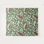 Nachtingales in de olijfboom wandkleed (Voorkant (horizontaal))