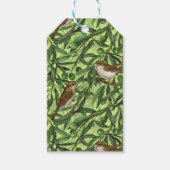 Nachtingales van de olijfboom 2 cadeaulabel (Voorkant)