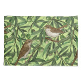 Nachtingales van de olijfboom 2 kussensloop (Achterkant-Links)