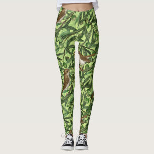 Nachtingales van de olijfboom 2 leggings