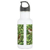 Nachtingales van de olijfboom 2 waterfles  (Achterkant)