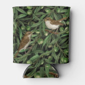 Nachtingales van de olijfboom 3 blikjeskoeler (Voorkant)