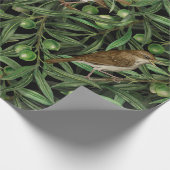 Nachtingales van de olijfboom 3 cadeaupapier (Hoek)