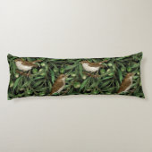 Nachtingales van de olijfboom 3 lichaamskussen (Achterkant)