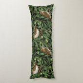 Nachtingales van de olijfboom 3 lichaamskussen (Achterkant (Verticaal))