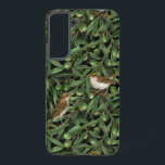 Nachtingales van de olijfboom 3 samsung galaxy hoesje<br><div class="desc">Met de hand geschilderd waterverf met 2 nachtingales op de olijftakken</div>