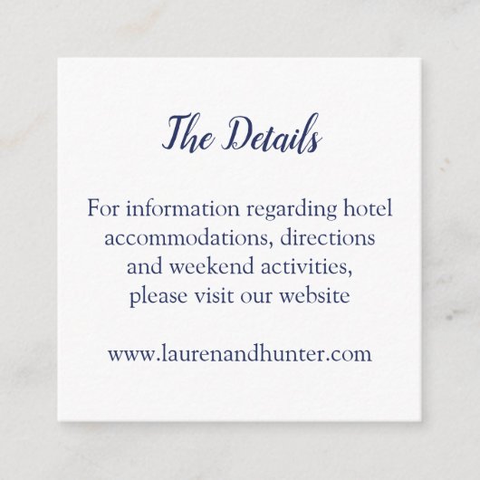 Nachtkaart Nautische Zeilboot Informatiekaartje (Voorkant)