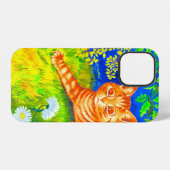 Nachtkat iPhone Hoesje (Achterkant horizontaal)