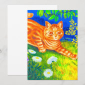Nachtkat Kaart (Voorkant / Achterkant)
