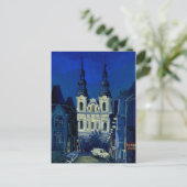 Nachtkerk Briefkaart (Staand voorkant)