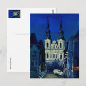 Nachtkerk Briefkaart (Voorkant / Achterkant)
