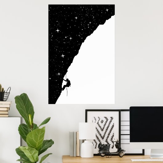 nachtklimmen poster (Thuiskantoor)