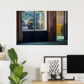 Nachtkoffie Poster (Thuiskantoor)