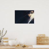 Nachtlampen Poster (Keuken)