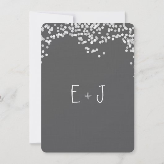 Nachtlampjes Sterretjes Geel Grijs Opslaan Datum Kaart (Achterkant)