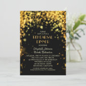 Nachtlampjes Zwart Moderne repetitie diner Kaart (Staand voorkant)