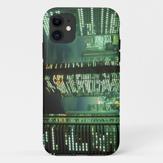 Nachtlandschap, Shinjuku, Tokio, Japan Case-Mate iPhone Case (Achterkant)