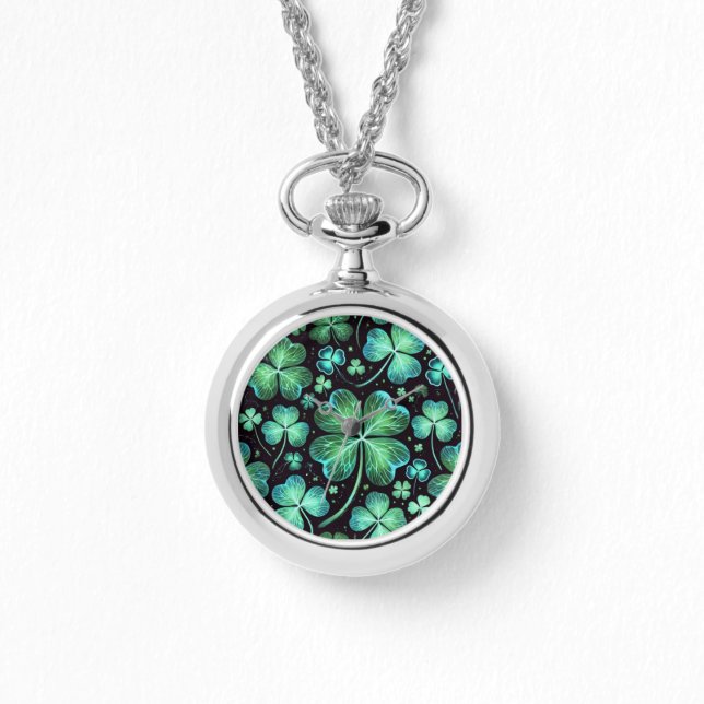 Nachtleven Luck Horloge (Voorkant)