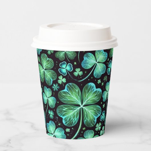 Nachtleven Luck Papieren Bekers (Links)