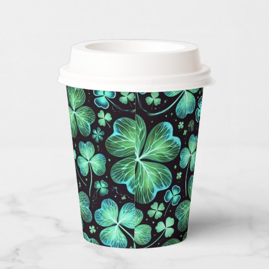 Nachtleven Luck Papieren Bekers (Rechts)