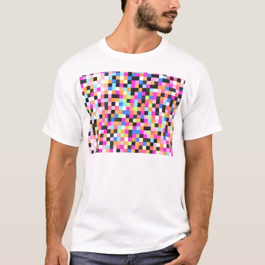 Nachtleven (pixelschimmels) t-shirt (Voorkant)