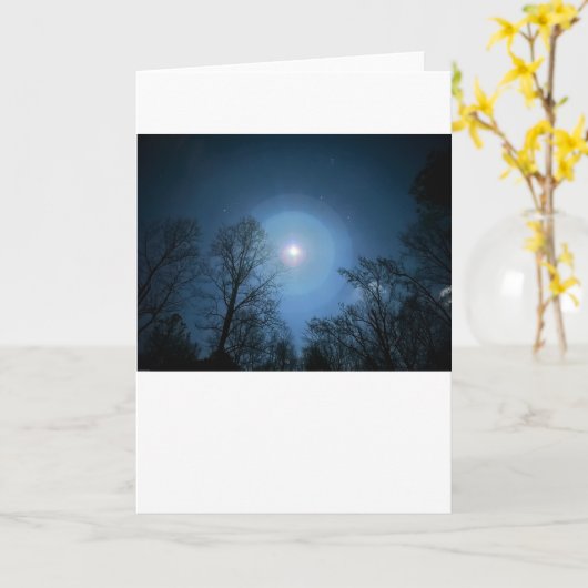 Nachtlicht, kaart (Gele Bloem)