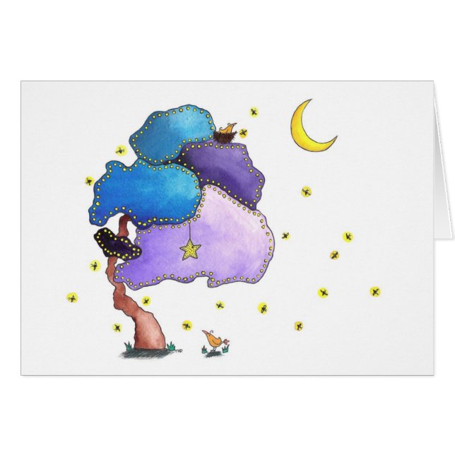 Nachtlichten, blanco (Voorkant Horizontaal)