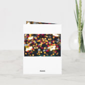 Nachtlichten Feestdagen Kaart (Achterkant)