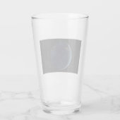 Nachtlichten op de planeet aarde (Western Hemisphe Glas (Achterkant)