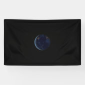 Nachtlichten op de planeet aarde (Western Hemisphe Spandoek (Horizontaal)