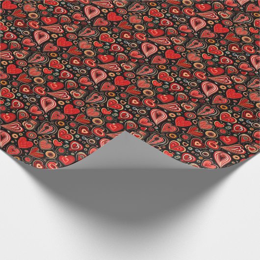 Nachtliefde Cadeaupapier (Hoek)