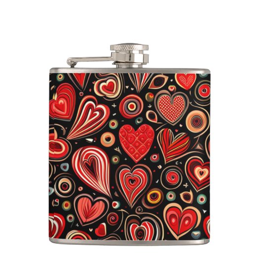 Nachtliefde Heupfles (Voorkant)