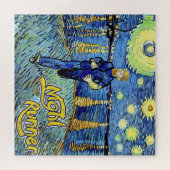 Nachtloper Sterrennacht Legpuzzel (Horizontaal)