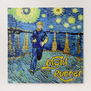 Nachtloper Sterrennacht Legpuzzel