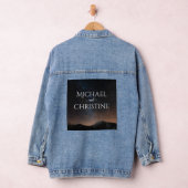 Nachtlucht bruiloft onder de sterren denim jacket (Hangar)