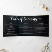 Nachtlucht bruiloft onder de sterren drieluik programma (Binnen)