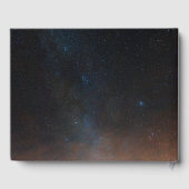 Nachtlucht bruiloft onder de sterren gastenboek (Achterkant)