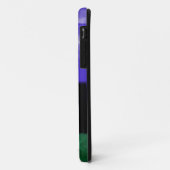 Nachtlucht stad wolkenkrabber canvas kunst Case-Mate iPhone case (Achterkant/links)