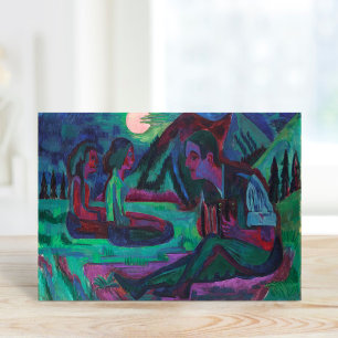 Nachtmaan   Ernst Ludwig Kirchner Kaart