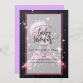 Nachtmaan van de Eiffeltoren Kaart (Voorkant / Achterkant)