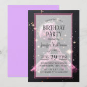 Nachtmaan van de Eiffeltoren Kaart (Voorkant / Achterkant)