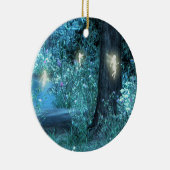 Nachtmagische sprookinstallatie keramisch ornament (Rechts)