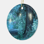 Nachtmagische sprookinstallatie keramisch ornament (Links)