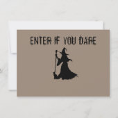 Nachtmerking voor kerstfeest op feestkaartje (Achterkant)