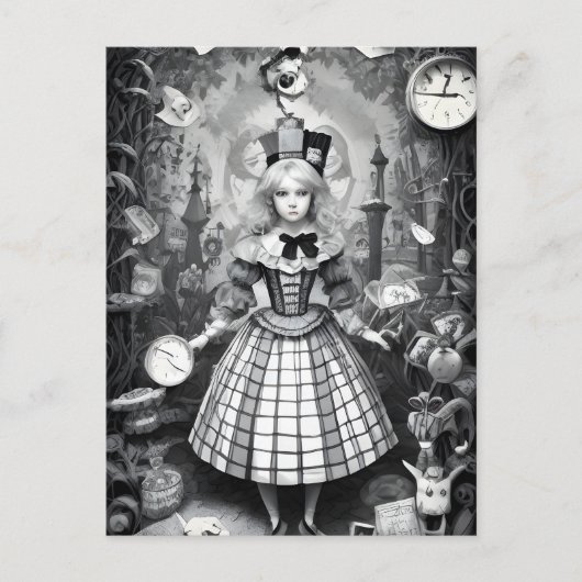 Nachtmerrie bij het Briefkaart van de Tea Party (Voorkant)