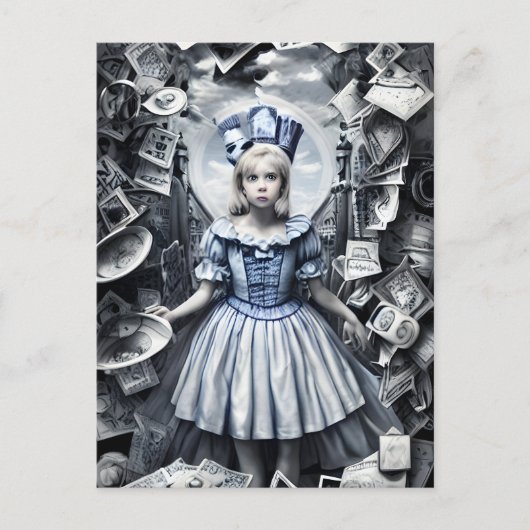 Nachtmerrie bij het Briefkaart van de Tea Party (Voorkant)