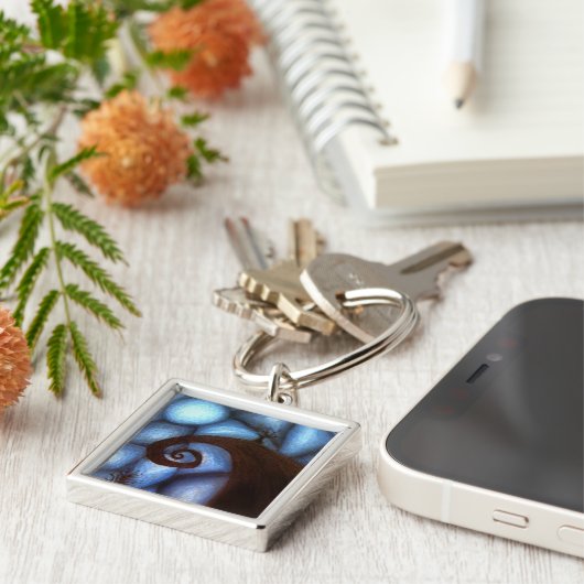 nachtmerrie geïnspireerde sleutelhanger (Zijkant)