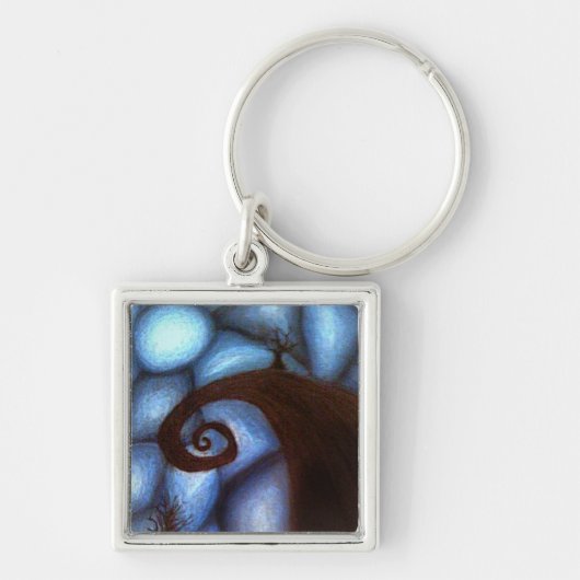 nachtmerrie geïnspireerde sleutelhanger (Voorkant)